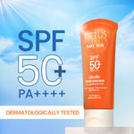 Buy Lotus Herbals SafeSun UltraRx Tinted-S1 Sunscreen SPF 50+ for UV/Blue Filters, Broad Spectrum Protection with Niacinamide and Ceramide, Non Oily, Dermatologically Tested, For Oily, Dry, Combination Skin, 50 gm - Purplle