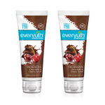 Buy Everyuth Naturals Tan Removal Chocolate & Cherry Scrub | D Tan, Detoxify & Cleanse | Paraben Free | Antioxidant Choco & Multi-Vitamin Cherries | For Oily, Dry, Normal, Combination & Sensitive Skin - 100 gm (Pack of 2) - Purplle