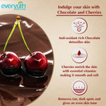 Buy Everyuth Naturals Tan Removal Chocolate & Cherry Scrub | D Tan, Detoxify & Cleanse | Paraben Free | Antioxidant Choco & Multi-Vitamin Cherries | For Oily, Dry, Normal, Combination & Sensitive Skin - 100 gm (Pack of 2) - Purplle