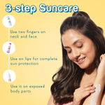 Buy WishCare Head-to-Toe Sun Protection SPF 50 PA++++ Kit with Niacinamide & Ceramide- Face, Lip & Body 255 gm - Purplle
