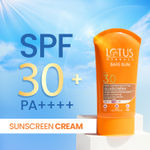 Buy Lotus Herbals Safe Sun Skin Lightening Anti -Tan Sunscreen | SPF 30 | PA+++ | Active Triple Protection | 50 gm - Purplle