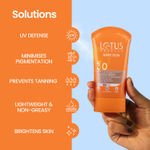 Buy Lotus Herbals Safe Sun Skin Lightening Anti -Tan Sunscreen | SPF 30 | PA+++ | Active Triple Protection | 50 gm - Purplle