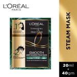 Buy L'Oreal Shine armour kit (Shampoo Vibrant & Revived Colour For Colour-treated Hair Protects from UVA & UVB Colour Protect)-340 ml + (Extraordinary Oil Smooth Steam Mask (Paraben Free)| With Precious Essential Oils)-20 ml + 40gm - Purplle