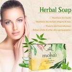 Buy Moha Anti-Acne & Antibacterial Herbal Soap For Clear & Healthy Skin With Herbs - Pack Of 3 300 gm - Purplle