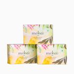 Buy Moha Anti-Acne & Antibacterial Herbal Soap For Clear & Healthy Skin With Herbs - Pack Of 3 300 gm - Purplle