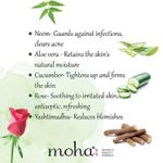 Buy Moha Herbal Face Wash Clear Blackheads And Pigmentation For Healthy Glowing Skin 200 ml - Purplle