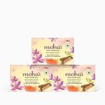 Buy Moha Kesar Chandan Saffron And Sandalwood Soap For Radiant Smooth Skin- Pack Of 3 300 gm - Purplle