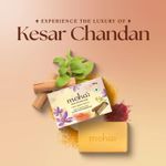 Buy Moha Kesar Chandan Saffron And Sandalwood Soap For Radiant Smooth Skin- Pack Of 3 300 gm - Purplle