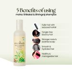Buy Moha Shikakai & Bhringraj Shampoo | Anti Hair Fall Shampoo with Hemp Seed Oil | 200 ml - Purplle