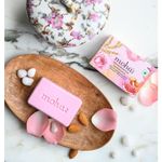 Buy Moha Rose And Almond Soap Nourishing Soap For Soft Radiant Skin - Pack Of 3 300 gm - Purplle
