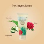 Buy Moha Rose & Cucumber Aloe Vera Gel To Prevent Pigmentation & Fine Lines For Glowing Skin 200 gm - Purplle