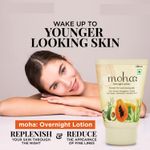 Buy Moha Overnight Lotion Firm And Glowing Skin While You Sleep 100 ml - Purplle
