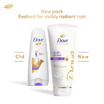 Buy Dove Daily Shine Hair Conditioner for dull frizzy hair, 80 ml - Purplle