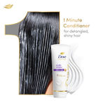 Buy Dove Daily Shine Hair Conditioner for dull frizzy hair, 80 ml - Purplle