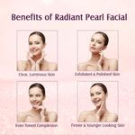Buy Lotus Herbals Radiant Pearl Cellular 4 in 1 Facial Kit | For Deep Cleaning | With Pearl Extracts & Green Tea | 4x37g - 148 gm - Purplle