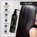 Buy By Naked Fact Pro Repair Anti Hairfall Shampoo| 5X Hair Fall Control Scalp Cleaning & Strengthening | Contains Black Soil, Nardostachys Jatamansi, Omega 3 & Moringa Oleifera | For All Hair Types | For Women & Men | 250 ml - Purplle