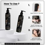 Buy By Naked Fact Pro Repair Anti Hairfall Shampoo| 5X Hair Fall Control Scalp Cleaning & Strengthening | Contains Black Soil, Nardostachys Jatamansi, Omega 3 & Moringa Oleifera | For All Hair Types | For Women & Men | 250 ml - Purplle