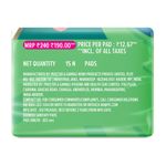 Buy Whisper Ultra Upto No Gap No Leaks Sanitary Pads, XL+ Pads, For Heavy Flow Protection, 15 pads - Purplle