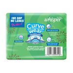 Buy Whisper Ultra Upto No Gap No Leaks Sanitary Pads, XL+ Pads, For Heavy Flow Protection, 15 pads - Purplle