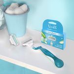 Buy Gillette Venus Smooth Sensitive Hair Removal Razor Cartridges for Women - 2 pcs - Purplle