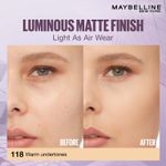 Buy Maybelline New York Super Stay Lumi-Matte Liquid Foundation 30H Longwear yet Light-As-Air, 128, 35 ml - Purplle