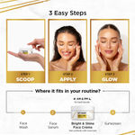 Buy Streax Bright & Shine Serum Infused Face Cream Gel, 50 gm with 6% Vitamin C & Glycolic Acid - Purplle