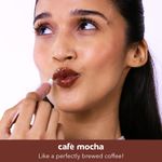 Buy Lotus Herbals Cafe Mocha Lip Balm with SPF 15 for Dry and Chapped Lips, Moisturises, Softens, and Repairs Skin, Glossy Finish, With Coffee and Vitamin E, Brown Tint, Cafe Scented, Vegan, Brown - 10 gm - Purplle