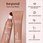 Buy Lotus Herbals Cafe Mocha Lip Balm with SPF 15 for Dry and Chapped Lips, Moisturises, Softens, and Repairs Skin, Glossy Finish, With Coffee and Vitamin E, Brown Tint, Cafe Scented, Vegan, Brown - 10 gm - Purplle