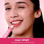 Buy Lotus Herbals Sugar Delight Lip Balm with SPF 15 for Dry and Chapped Lips, Reduces Pigmentation, Moisturises Deeply, Glossy Finish, With Ceramides and Vitamin E, Pink Tint, Fruity Scent, Vegan, Pink - 10 gm - Purplle