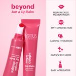Buy Lotus Herbals Sugar Delight Lip Balm with SPF 15 for Dry and Chapped Lips, Reduces Pigmentation, Moisturises Deeply, Glossy Finish, With Ceramides and Vitamin E, Pink Tint, Fruity Scent, Vegan, Pink - 10 gm - Purplle