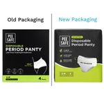 Buy Pee Safe Disposable Period Panties for Women (S-M) - 4 Pc - Purplle