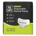 Buy Pee Safe Disposable Period Panties for Women (L-XL) - 4 Pc - Purplle