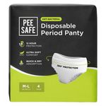 Buy Pee Safe Disposable Period Panties for Women (M-L) - 4 Pc - Purplle