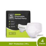 Buy Pee Safe Disposable Period Panties for Women (M-L) - 4 Pc - Purplle