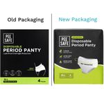 Buy Pee Safe Disposable Period Panties for Women (M-L) - 4 Pc - Purplle
