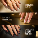 Buy Lakme Ultimate Glam Chrome Nail Copper 6 ml - Purplle