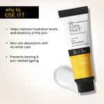 Buy Deconstruct Gel Sunscreen for Oily Skin - SPF 55+ and PA+++ (30 gm) - Purplle