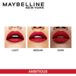 Buy Maybelline New York Super Stay Matte Ink Liquid Lipstick, 220 Ambitious, 5 ml - Purplle