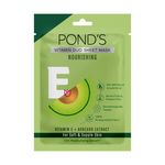 Buy Ponds Vitamin E Nourishing Soft & Supple Skin, 100% Natural Avocado Sheet Mask, 25 ml - Purplle