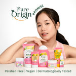 Buy Pure Origin Korean Vitamin C Bright Boosting Kit | Face Wash (150 ml), Serum (30 ml) & Vit C Gel Moisturizer (100 gm) | Reduces Spots, Dullness & Evens Tone | Visibly Bright Skin | For All Skin Types - Combo of 3 - Purplle