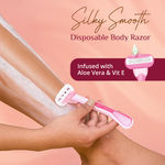 Buy Carmesi Silk Care Body Razor (Pack of 1) - Purplle