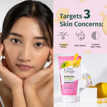 Buy Pure Origin Korean Vitamin C Gel Face Wash (150 ml) & Brightening Face Serum (10 ml) Combo | Removes Oil & Dirt | Reduces Spots & Dullness For Visibly Bright Skin | For All Skin Types - Combo of 2 - Purplle