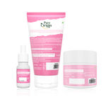 Buy Pure Origin Korean Vitamin C Bright Boosting Kit | Face Wash (150 ml), Serum (10 ml) & Vit C Gel Moisturizer (100 gm) | Reduces Spots, Dullness & Evens Tone | Visibly Bright Skin | For All Skin Types - Combo of 3 - Purplle