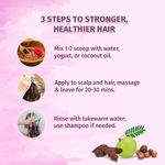 Buy Pure Origin Indian Amla Reetha Shikakai Hair Pack Powder | Natural Hair Cleanser | Nourishes Hair & Scalp | Enhances Shine (Pack of 2) 200 gm - Purplle