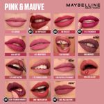Buy Maybelline New York Super Stay Matte Ink Liquid Lipstick, Lasts Up to 16H - 50 Voyager, 5 ml - Purplle
