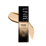 Buy FACES CANADA All Day Hydra Matte Foundation | 3-in-1 Foundation + Moisturizer + SPF30 | 10HR Long Wear | Buildable Coverage | Rose Ivory 011, 30 ml - Purplle