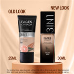 Buy FACES CANADA All Day Hydra Matte Foundation | 3-in-1 Foundation + Moisturizer + SPF30 | 10HR Long Wear | Buildable Coverage | Rich Ivory 013, 30 ml - Purplle