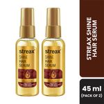 Buy Streax Hair Serum vitalised with Walnut Oil (45 ml)- Pack of 2 - Purplle