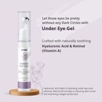 Buy Nirvasa Under Eye Gel Cream with Roll On | Enriched with Hyaluronic Acid, Peptides & More| Helps to Reduce Dark Circles & Puffy Eyes| Restores Moisture Loss | For all Skin Types | 15 ml - Purplle