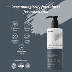 Buy Nirvasa Anti-Hair Fall Shampoo for Men and Women | Infused with Saw Palmetto & Biotin | Helps in Blocking DHT, Reducing Hair Fall & Preventing Breakage | Sulphate Free Formula | 200 ml - Purplle